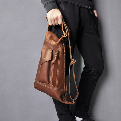 Retro Cowhide Shoulder Bag