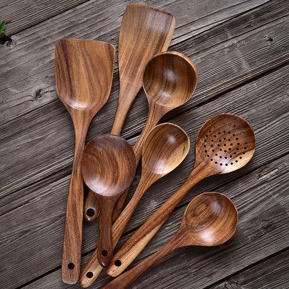 Seven-Piece Cooking Spatulas