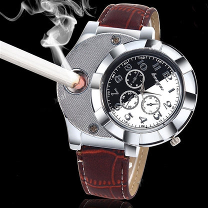 Electronic Cigarette Lighter Watch