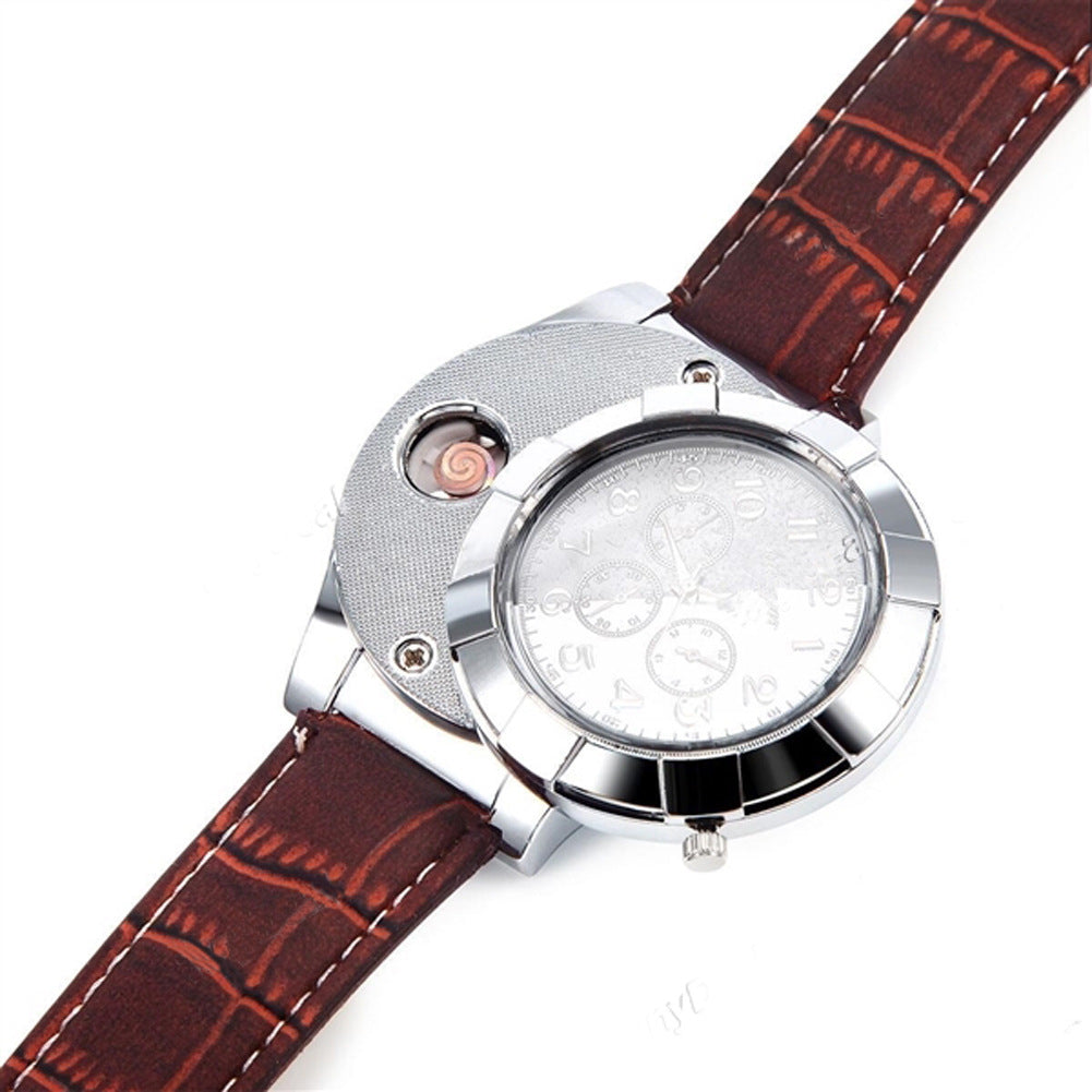 Electronic Cigarette Lighter Watch