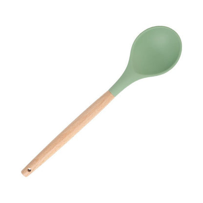 Wooden Handle Silicone Spatula