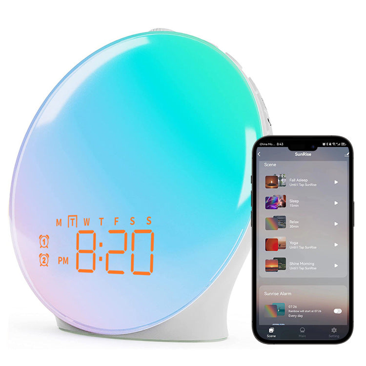 Wake-up Light Simulates