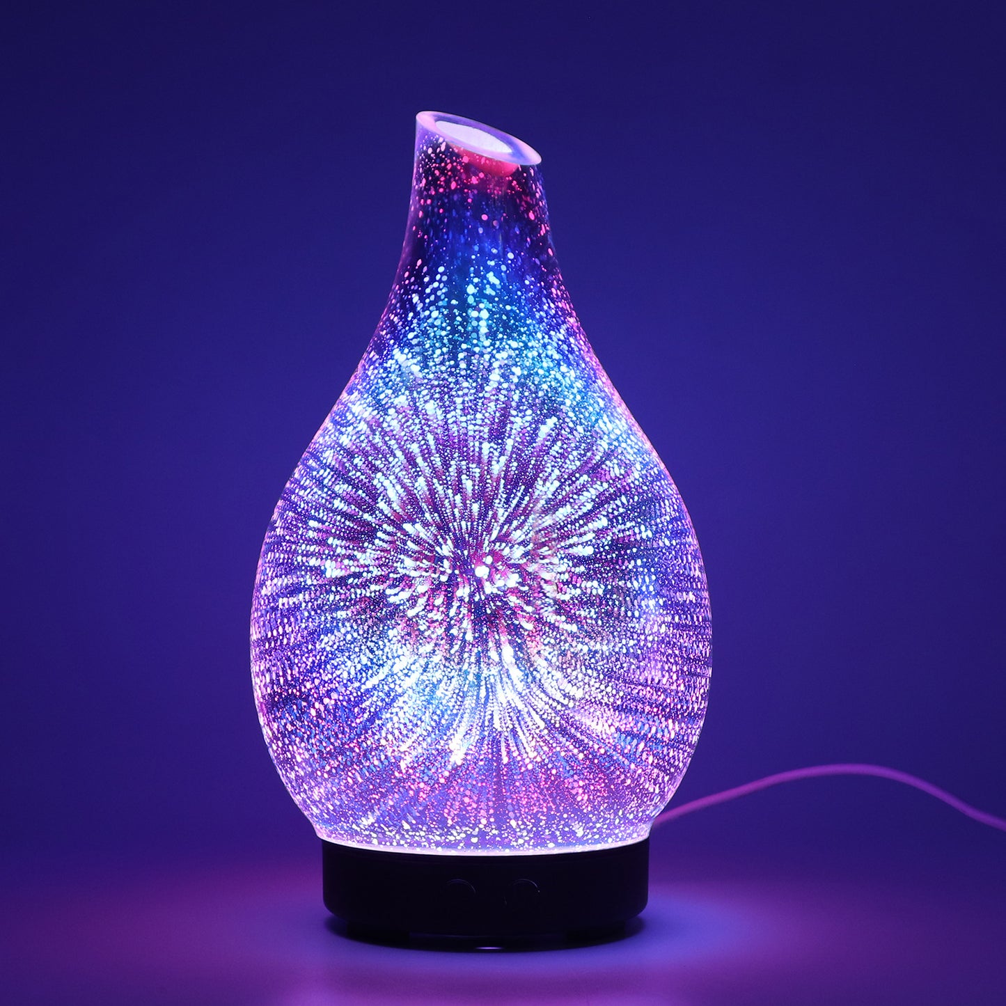 3D Glass Aromatherapy Machine Humidifier Lamp