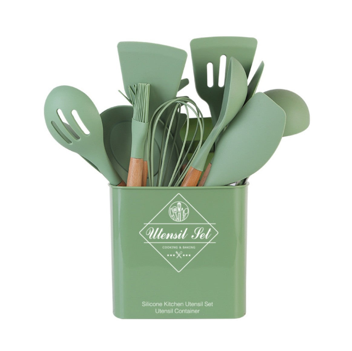 Wooden Handle Silicone Spatula