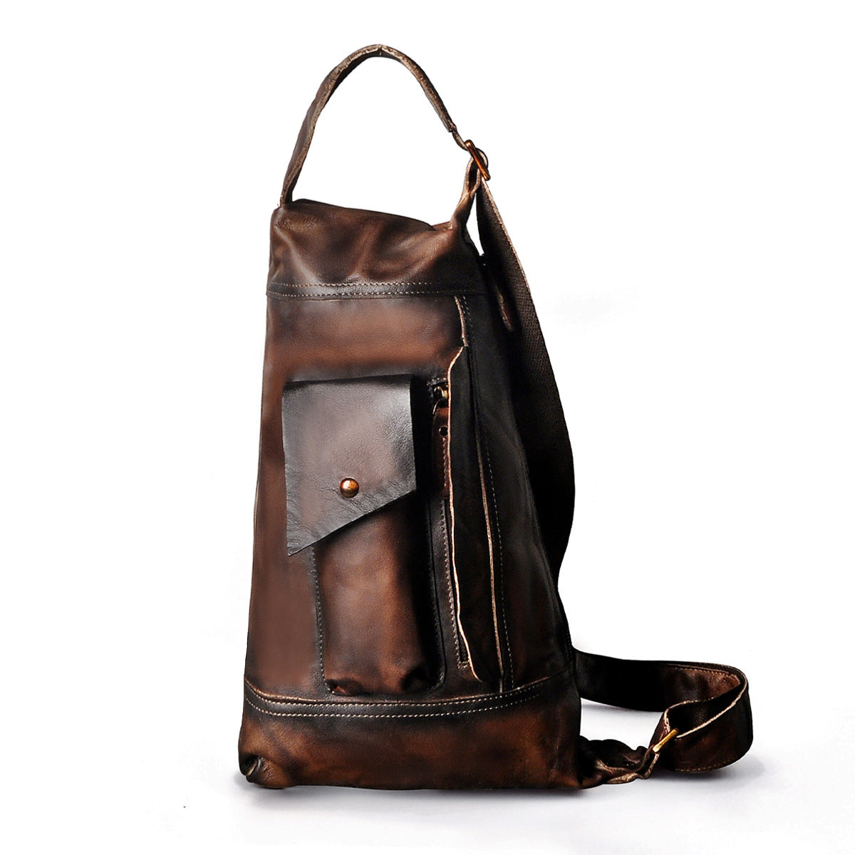 Retro Cowhide Shoulder Bag