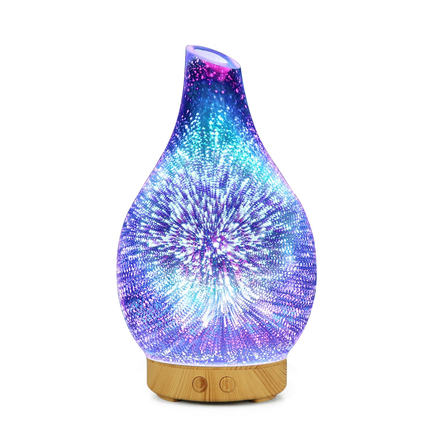 3D Glass Aromatherapy Machine Humidifier Lamp